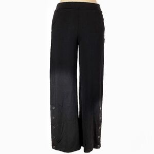 Universal Standard Black Pants with Button Details 2XS Elastic Waist